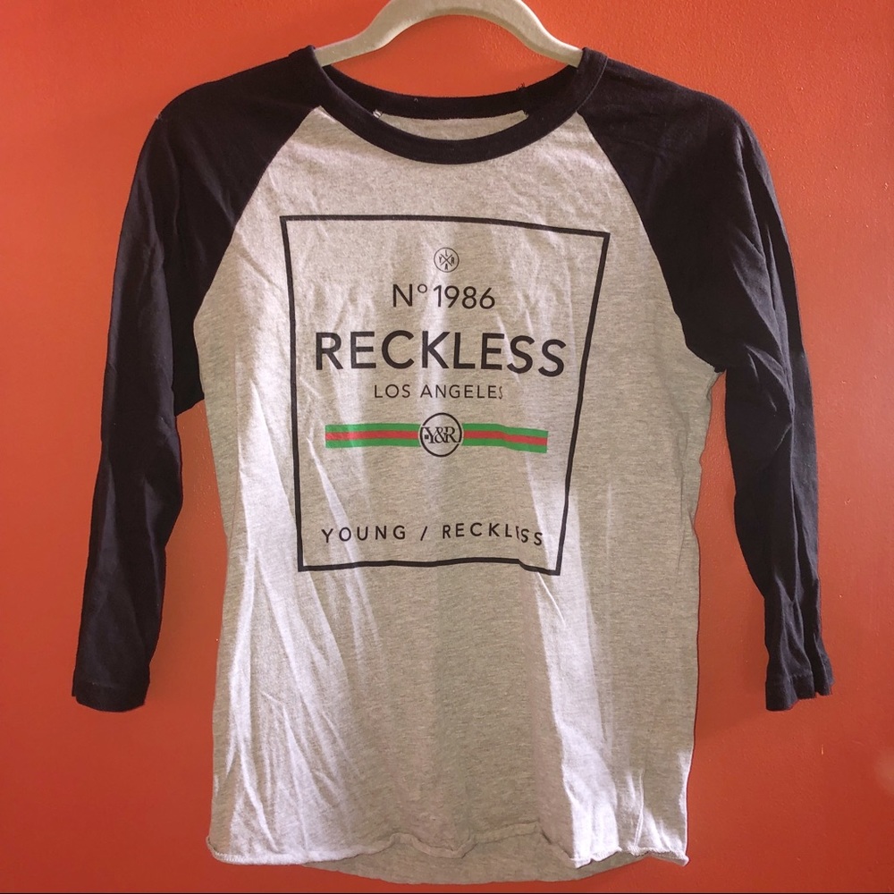 3/4 Sleeve Y&R T-Shirt Size S